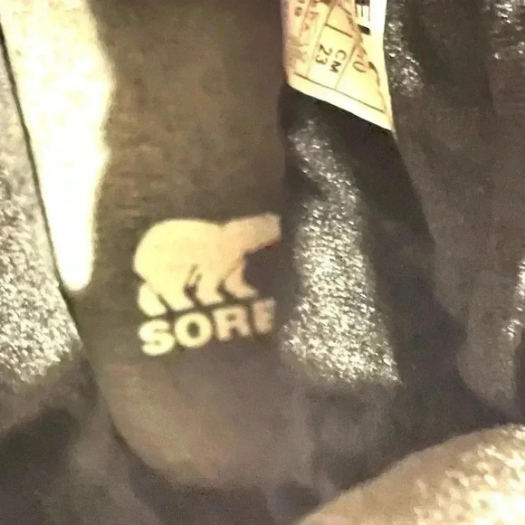 Sorel Black Size 6 Joan of Arctic Next Lite Strap Puffy Boots Hi-Top Black Shiny - Picture 9 of 11